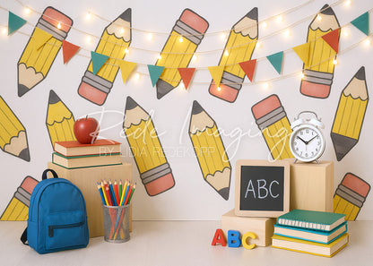 Toile de fond pour photographie de pailles et d'œufs de Pâques d'Avezano conçue par Polly Ro Design