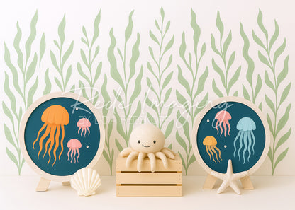 Avezano Underwater Friends Photography Backdrop Designed By Lidia Redekopp