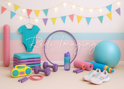 Avezano Sports Equipment Decor Photography Backdrop Designed By Lidia Redekopp