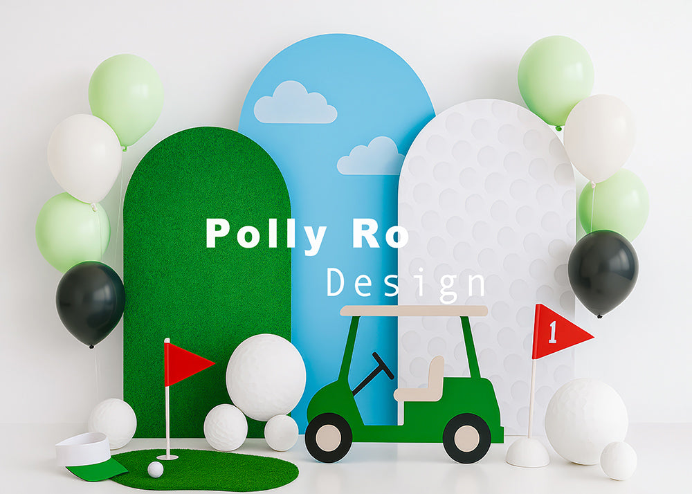 Toile de fond pour photographie de pailles et d'œufs de Pâques d'Avezano conçue par Polly Ro Design