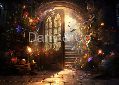 Avezano Enchanted Garden Doorway Backdrop Designed By Danyelle Pinnington