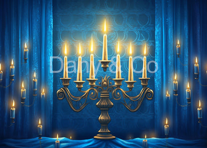 Avezano Ornate Candle Chandelier Backdrop Designed By Danyelle Pinnington