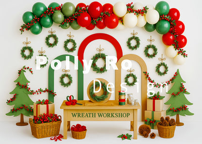 Toile de fond pour photographie de pailles et d'œufs de Pâques d'Avezano conçue par Polly Ro Design