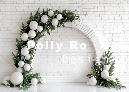 Toile de fond pour photographie de pailles et d'œufs de Pâques d'Avezano conçue par Polly Ro Design