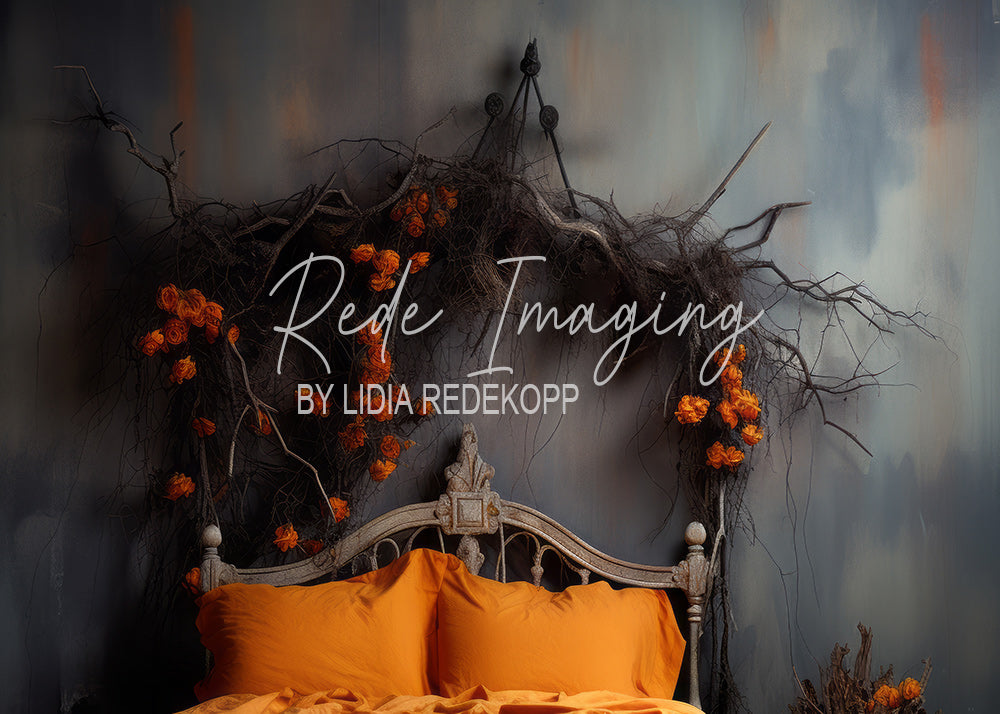 Toile de fond pour photographie de pailles et d'œufs de Pâques d'Avezano conçue par Polly Ro Design