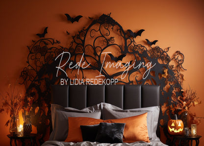 Toile de fond pour photographie de pailles et d'œufs de Pâques d'Avezano conçue par Polly Ro Design