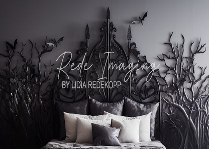 Toile de fond pour photographie de pailles et d'œufs de Pâques d'Avezano conçue par Polly Ro Design