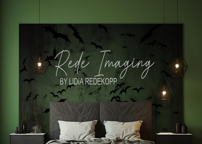 Toile de fond pour photographie de pailles et d'œufs de Pâques d'Avezano conçue par Polly Ro Design