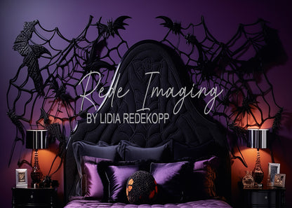 Toile de fond pour photographie de pailles et d'œufs de Pâques d'Avezano conçue par Polly Ro Design