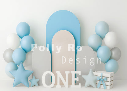 Toile de fond pour photographie de pailles et d'œufs de Pâques d'Avezano conçue par Polly Ro Design