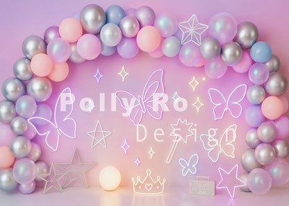 Toile de fond pour photographie de pailles et d'œufs de Pâques d'Avezano conçue par Polly Ro Design