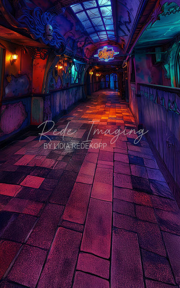 Toile de fond pour photographie d'art abstrait à texture rose rosâtre d'Avezano