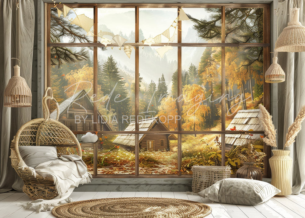 Toile de fond pour photographie de pailles et d'œufs de Pâques d'Avezano conçue par Polly Ro Design