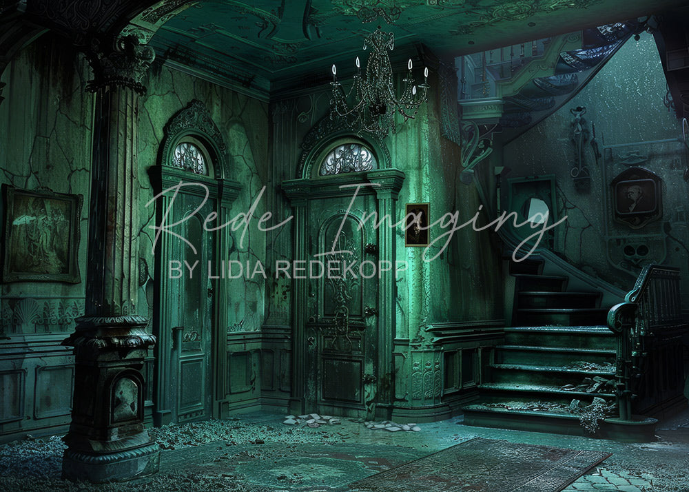 Toile de fond pour photographie de pailles et d'œufs de Pâques d'Avezano conçue par Polly Ro Design