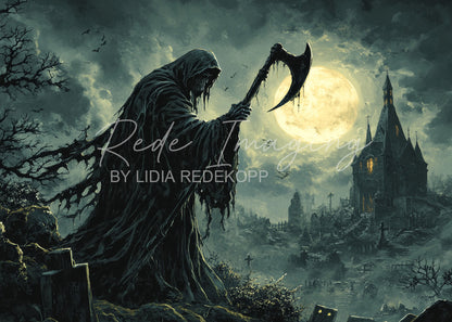 Toile de fond pour photographie de pailles et d'œufs de Pâques d'Avezano conçue par Polly Ro Design