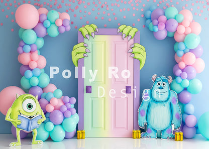 Toile de fond pour photographie de pailles et d'œufs de Pâques d'Avezano conçue par Polly Ro Design