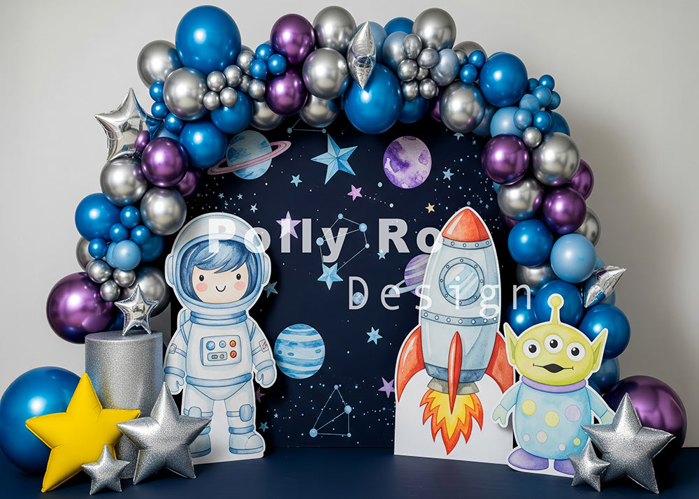 Toile de fond pour photographie de pailles et d'œufs de Pâques d'Avezano conçue par Polly Ro Design