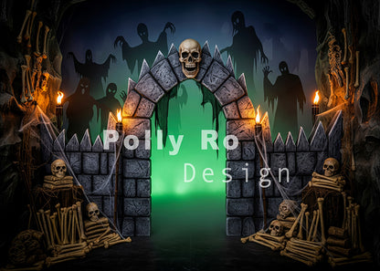 Toile de fond pour photographie de pailles et d'œufs de Pâques d'Avezano conçue par Polly Ro Design