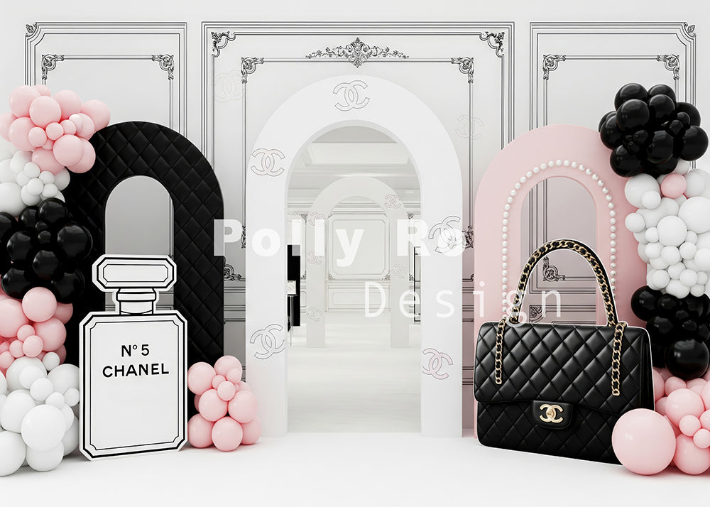 Toile de fond pour photographie de pailles et d'œufs de Pâques d'Avezano conçue par Polly Ro Design