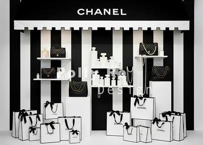 Toile de fond pour photographie de pailles et d'œufs de Pâques d'Avezano conçue par Polly Ro Design