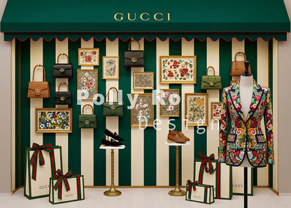 Avezano Floral Bag Clothing Backdrop Designed By Polly Ro Design