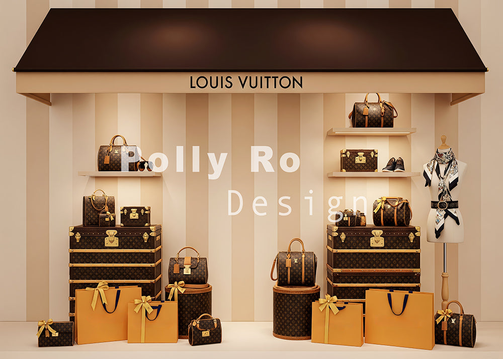 Toile de fond pour photographie de pailles et d'œufs de Pâques d'Avezano conçue par Polly Ro Design