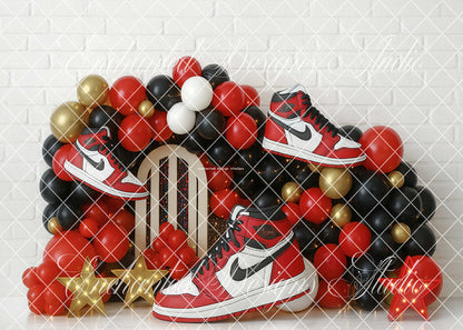 Toile de fond pour photographie de pailles et d'œufs de Pâques d'Avezano conçue par Polly Ro Design