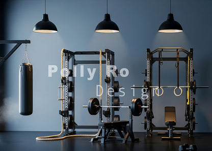 Toile de fond pour photographie de pailles et d'œufs de Pâques d'Avezano conçue par Polly Ro Design