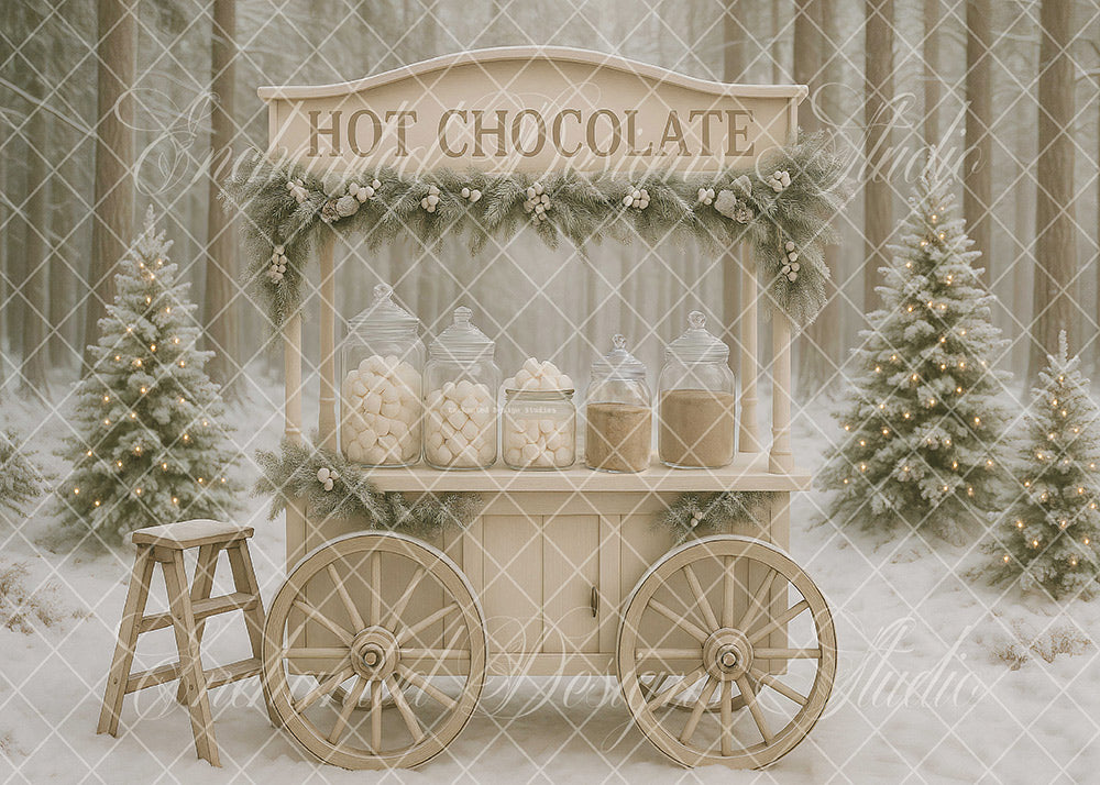 Toile de fond pour photographie de pailles et d'œufs de Pâques d'Avezano conçue par Polly Ro Design