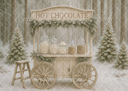 Toile de fond pour photographie de pailles et d'œufs de Pâques d'Avezano conçue par Polly Ro Design