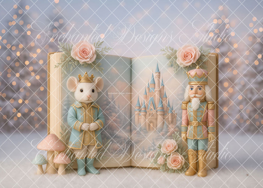 Avezano Fairy Tale Book Castle Backdrop Designed By Enchanted Design Studio