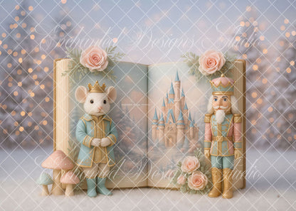 Avezano Fairy Tale Book Castle Backdrop Designed By Enchanted Design Studio
