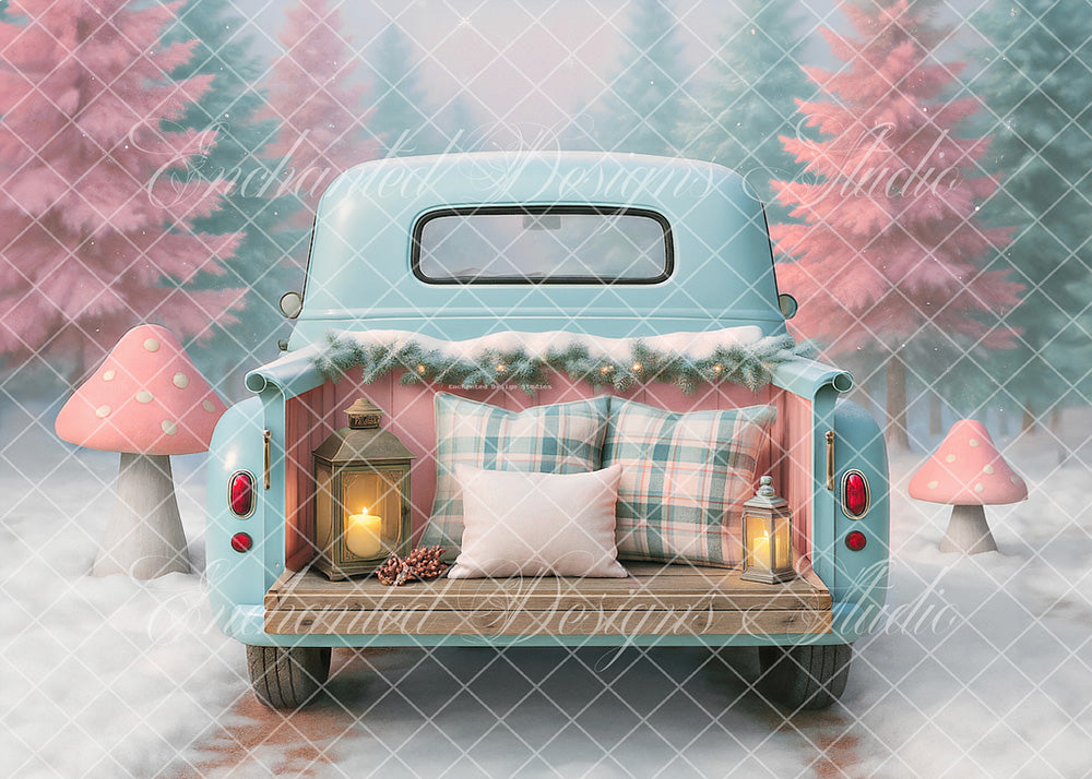 Toile de fond pour photographie de pailles et d'œufs de Pâques d'Avezano conçue par Polly Ro Design