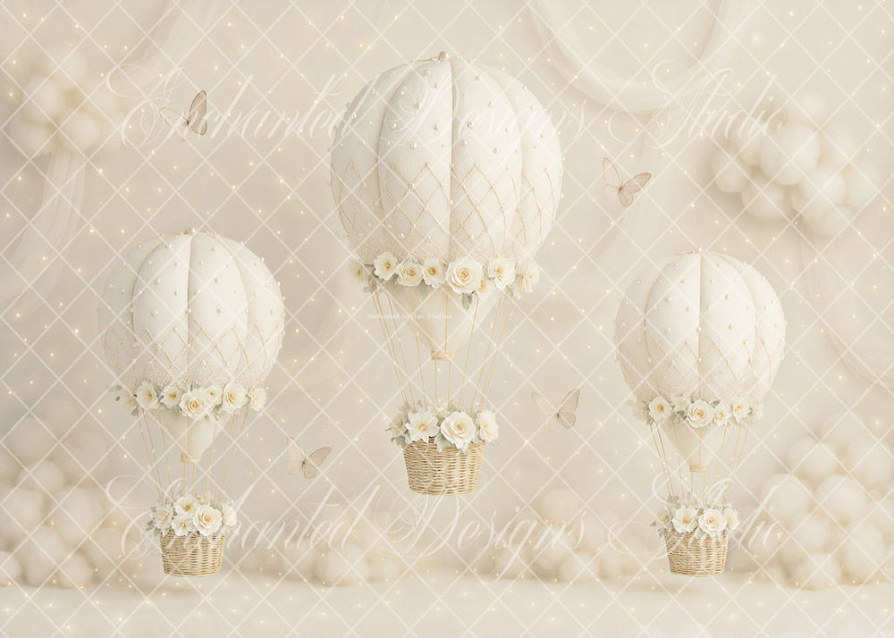 Toile de fond pour photographie de pailles et d'œufs de Pâques d'Avezano conçue par Polly Ro Design