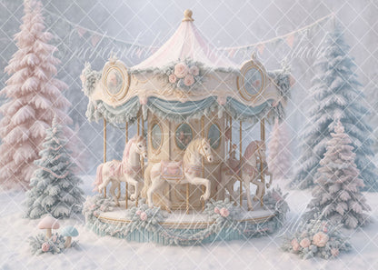 Toile de fond pour photographie de pailles et d'œufs de Pâques d'Avezano conçue par Polly Ro Design