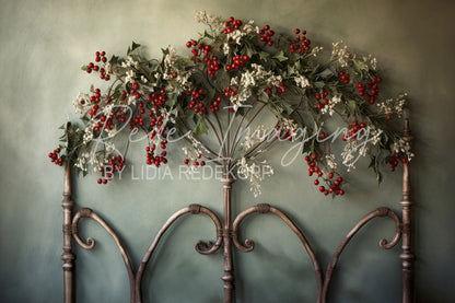 Toile de fond pour photographie de pailles et d'œufs de Pâques d'Avezano conçue par Polly Ro Design