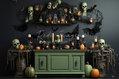 Toile de fond pour photographie de pailles et d'œufs de Pâques d'Avezano conçue par Polly Ro Design