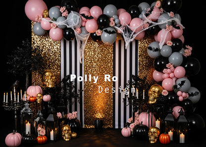 Toile de fond pour photographie de pailles et d'œufs de Pâques d'Avezano conçue par Polly Ro Design