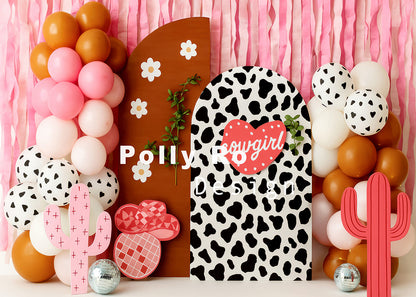 Avezano Cowgirl Themed Backdrop Designed By Polly Ro Design