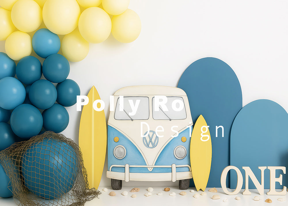 Toile de fond pour photographie de pailles et d'œufs de Pâques d'Avezano conçue par Polly Ro Design