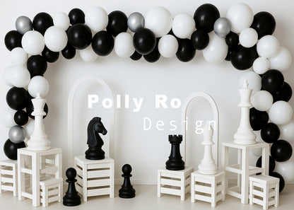 Avezano Chess Theme Backdrop Designed By Polly Ro Design