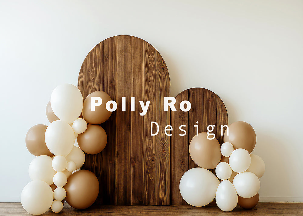 Avezano Wooden Arch Theme Backdrop Designed By Polly Ro Design