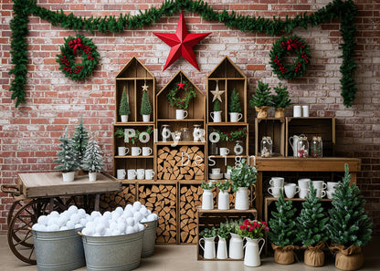 Toile de fond pour photographie de pailles et d'œufs de Pâques d'Avezano conçue par Polly Ro Design