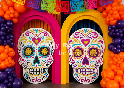 Toile de fond pour photographie de pailles et d'œufs de Pâques d'Avezano conçue par Polly Ro Design