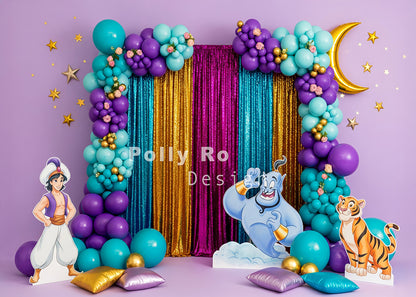 Avezano Aladdin Theme Backdrop Designed By Polly Ro Design