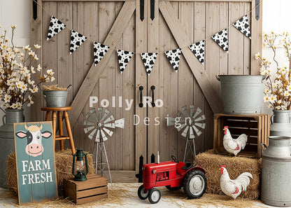 Avezano Farm Fresh Theme Backdrop Designed By Polly Ro Design