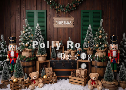 Toile de fond pour photographie de pailles et d'œufs de Pâques d'Avezano conçue par Polly Ro Design