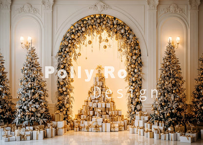 Toile de fond pour photographie de pailles et d'œufs de Pâques d'Avezano conçue par Polly Ro Design