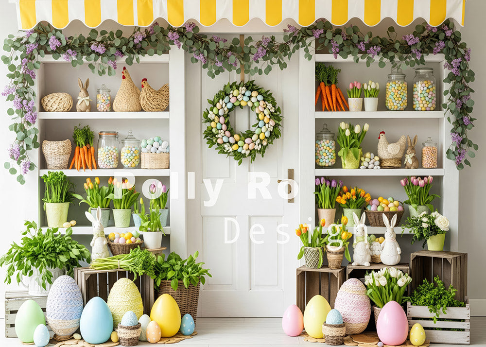 Avezano Easter Shop Photography Backdrop Designed By Polly Ro Design