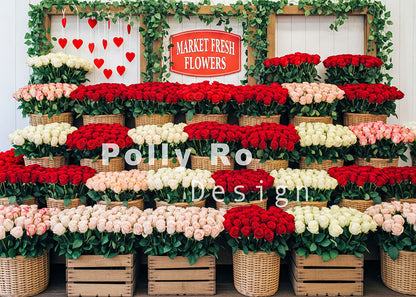 Toile de fond pour photographie de pailles et d'œufs de Pâques d'Avezano conçue par Polly Ro Design